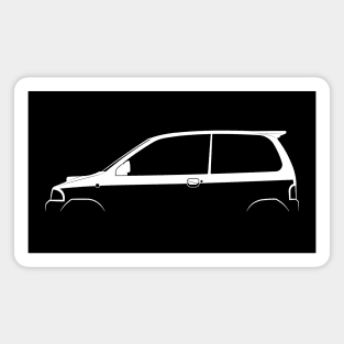 Mitsubishi Minica Dangan ZZ Silhouette Magnet